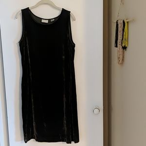 Velvet Forest Green dress